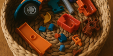 Kırık oyuncaklar sepeti